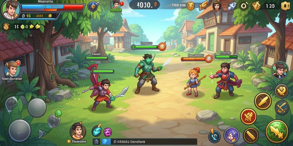 Bagian multiplayer dengan teman-teman yang seru.