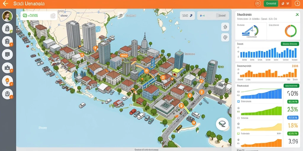 Fitur multiplayer yang memungkinkan bersaing dengan pemain lain.